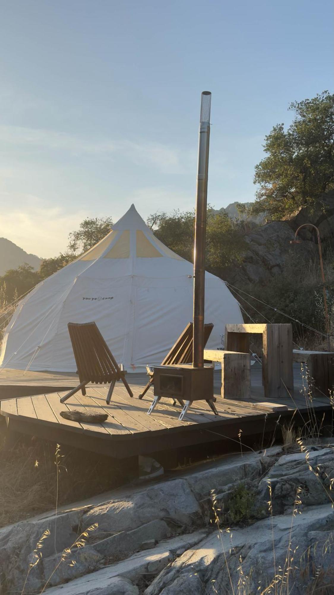 Paradise Ranch Inn - Liberated Tent Три-Риверс Экстерьер фото
